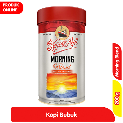 

Kapal Api Morning Blend Coffee 200 Gram - Premium Blend
