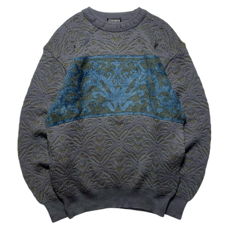 knitwear sweater vintage pattern by toroy