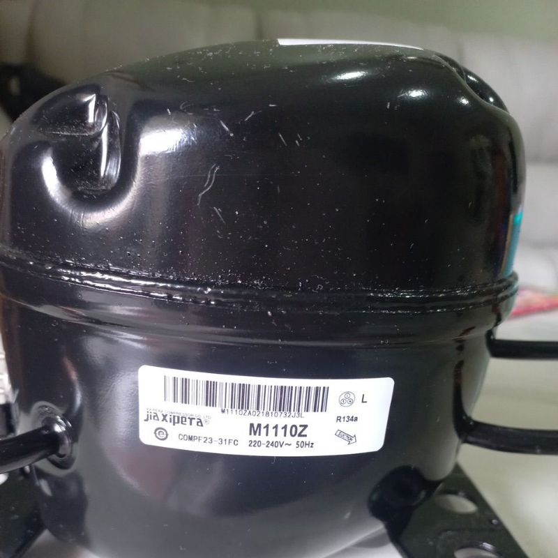 Kompresor 1/6 pk untuk kulkas 2 pintu SHARP original