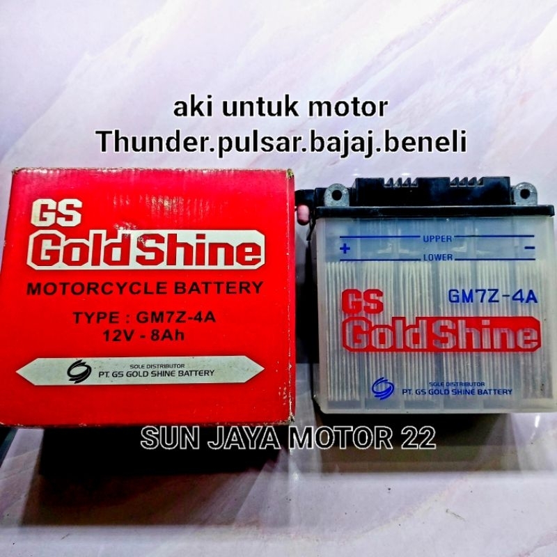 AKI GM7Z-4A THUNDER.FULSAR.BENELI.BAJAJ GOLD SHINE