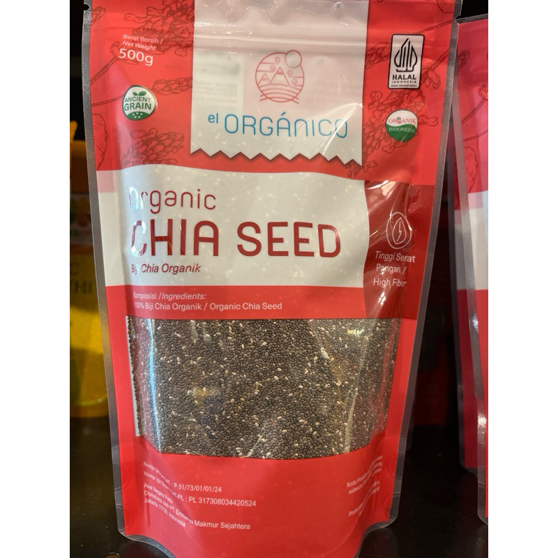 

El Organico Chia Seed 100-500gr