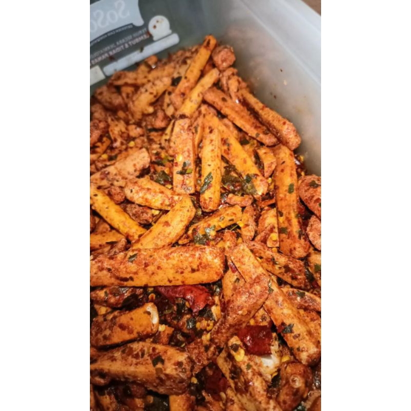 

basreng pedas, original dan mix daun jeruk 60gr