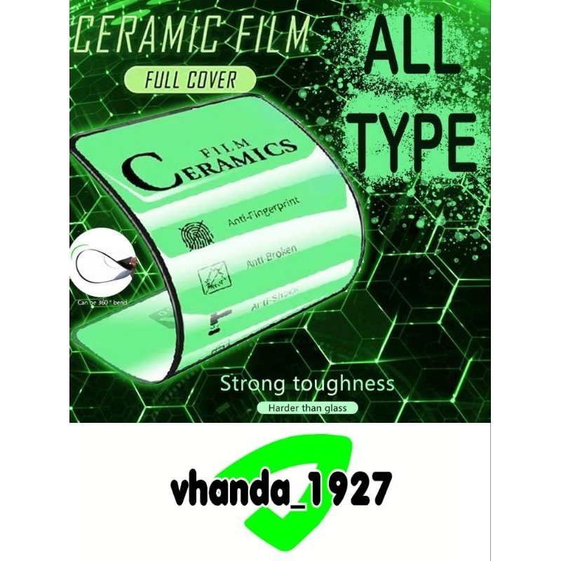 Anti Gores Oppo Ceramic Bening Untuk Semua Type Handphone Oppo : F1, F1S, F3, F5, F7, F9, F11, F11 P