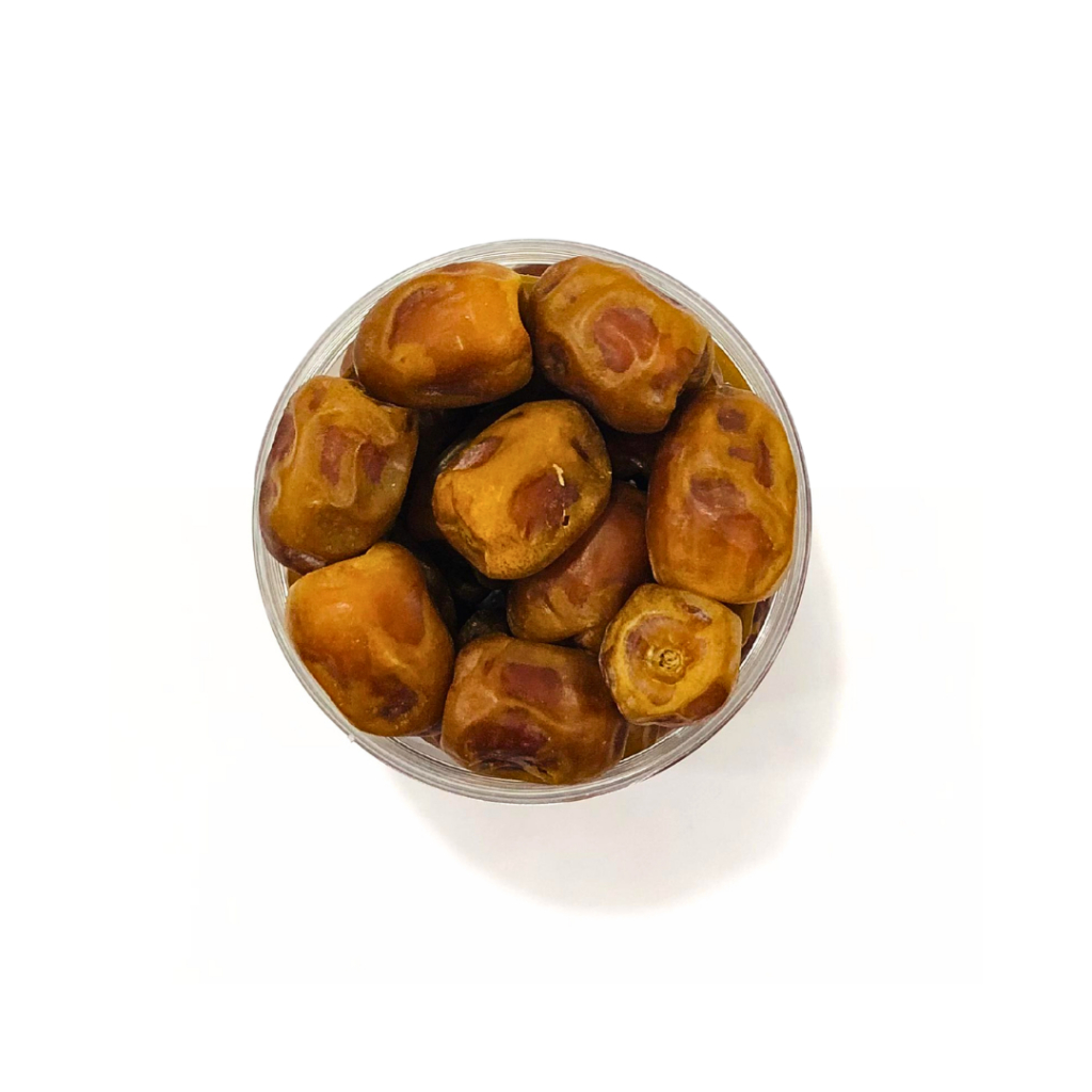 

Kurma Sukari Al-Qosim toples mini 250gr/Kurma Sukari kemasan mini/oleh-oleh haji dan umroh
