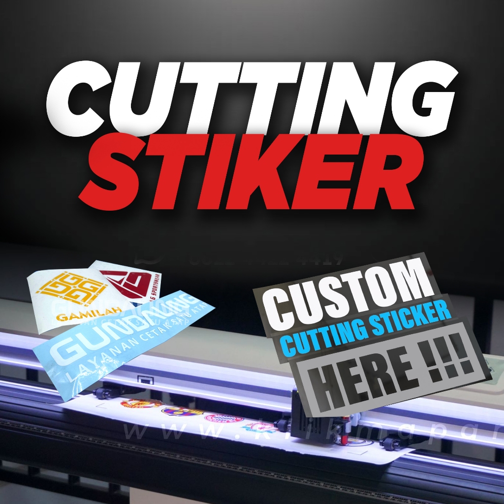 

cutting stiker costom