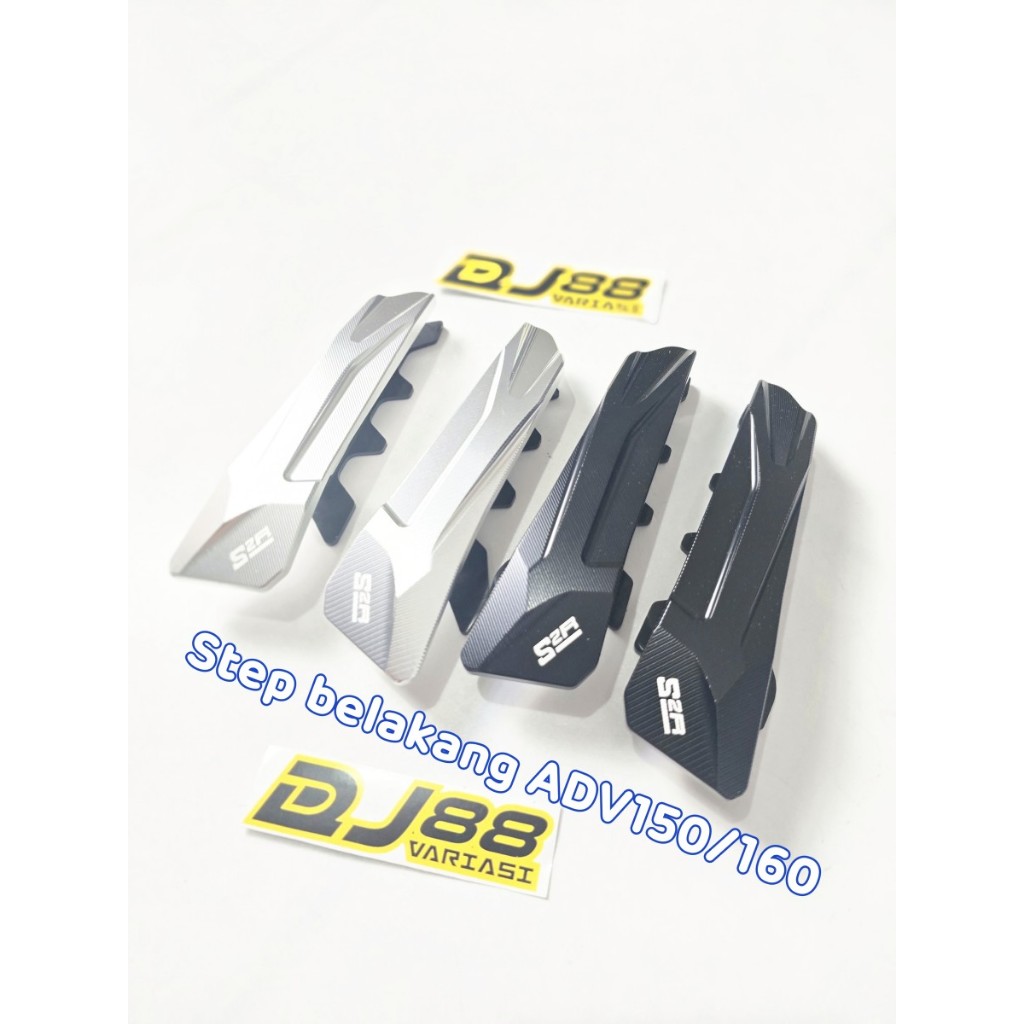 Step belakang adv 150 adv 160 footstep injekan belakang honda adv 150/160