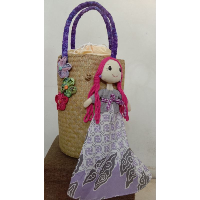 Tas Anyam Tikar Pandan Alami