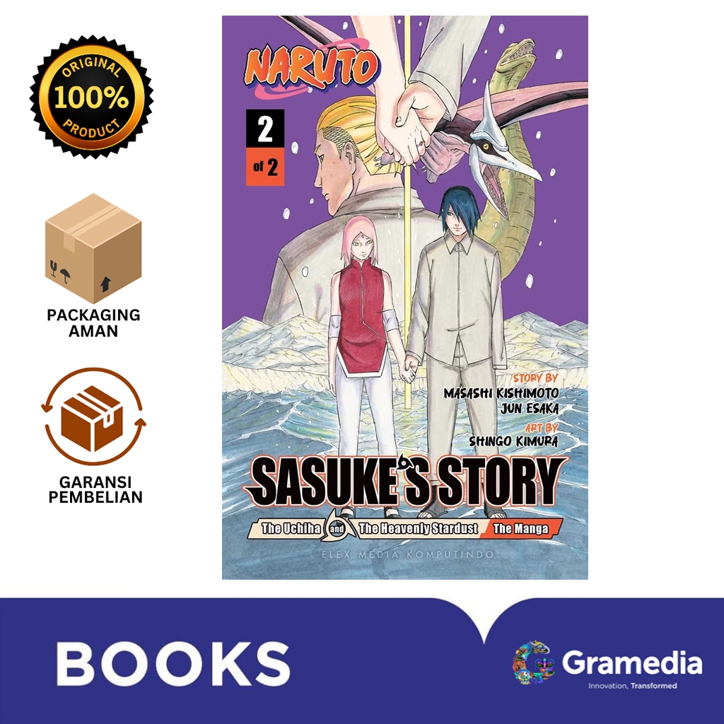 Gramedia Bali - Naruto - Sasukess Story - The Uchiha and the Heavenly Stardust 02