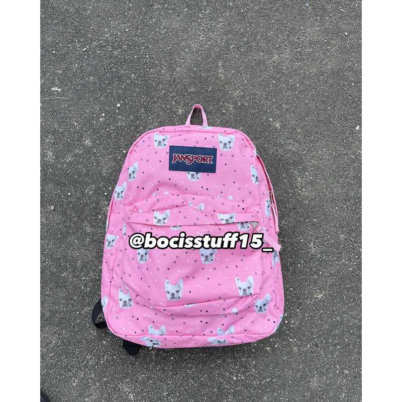 JANSPORT MOTIF DOGGY PINK