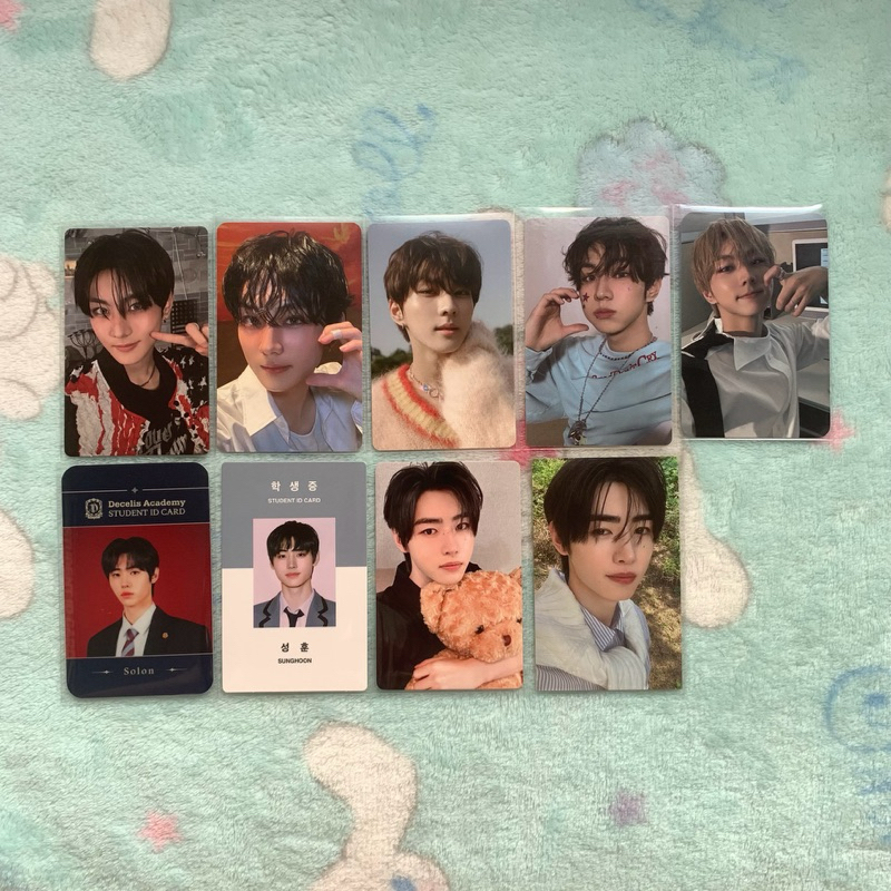 ENHYPEN SUNGHOON JUNGWON ENNIV LD FATE JAKARTA FATE+ ENVER BROADCAST BTHB BC YT YOUTUBE GIFT ORANGE 