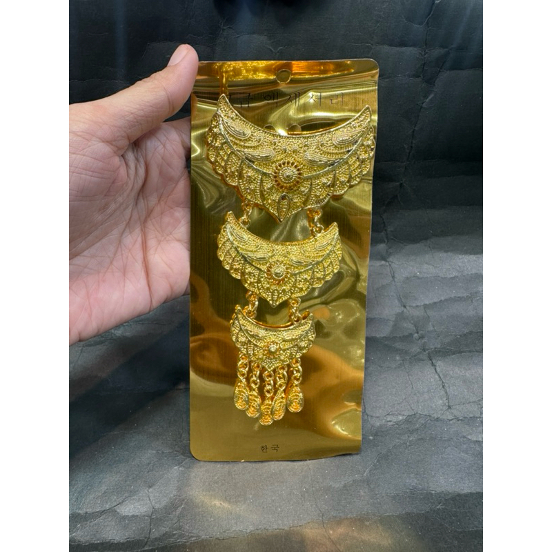 Bros susun 3 kebaya cantik mewah gold