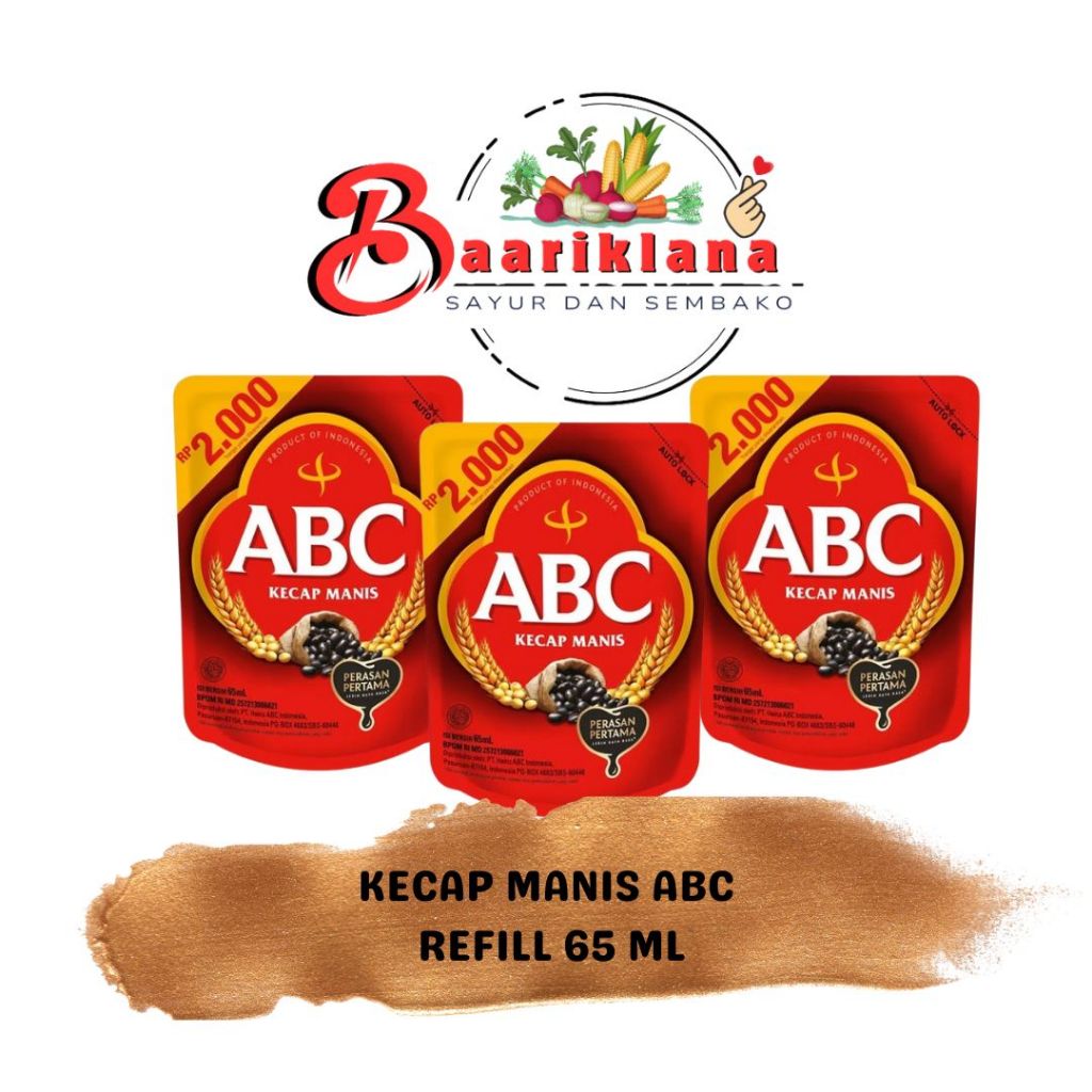 

KECAP MANIS ABC REFIL 65ML - TOKO BAARIKLANA