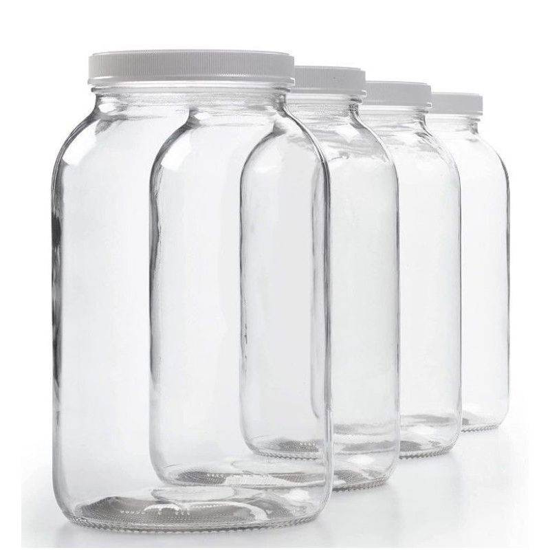 TOPLES KACA KOMBUCHA 4,LITER,TOPLES PERMENTASI TANPA TUTUP