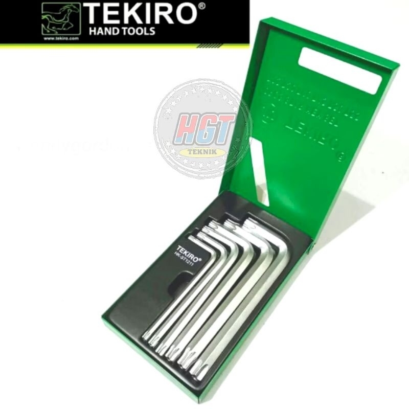 Kunci L Bintang Tekiro Lubang Set 6pcs Kunci L Bintang Lubang Tekiro bolong