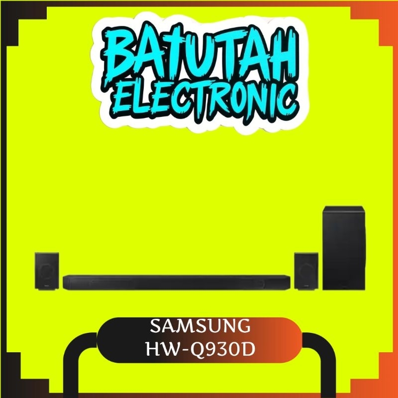 SAMSUNG SOUNDBAR HWQ930D DOLBY ATMOS 9.1.4ChHW-Q930D HW Q930D