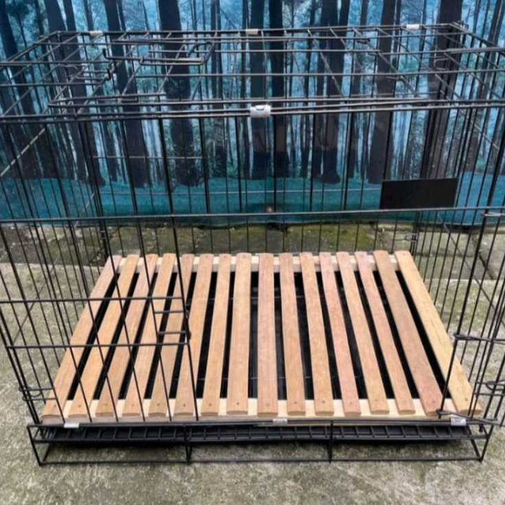 Alas  kandang kelinci Footrest Alas kandang kelinci bambu uk. 40x60 / alas kandang kucing
