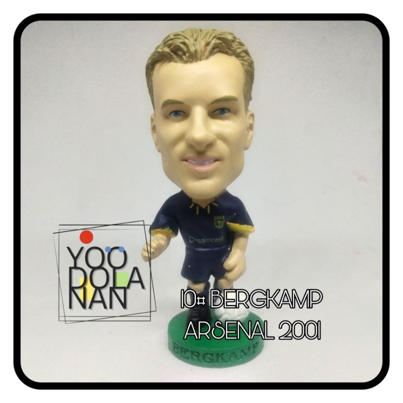 10# BERGKAMP - ARSENAL 2001 CORINTHIAN PROSTARS FIGURE PEMAIN BOLA