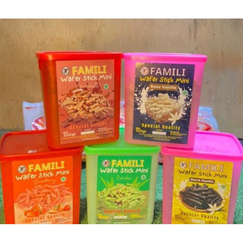 

WAFER STICK MINI FAMILY 350 GRAM DENGAN VARIAN RASA