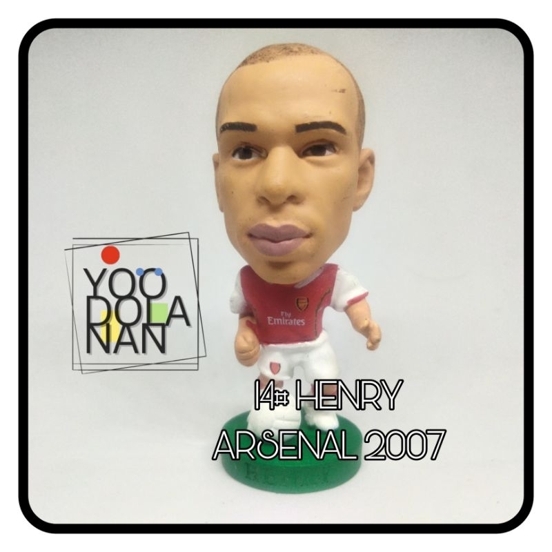 14# HENRY - ARSENAL 2007 CORINTHIAN PROSTARS FIGURE PEMAIN BOLA