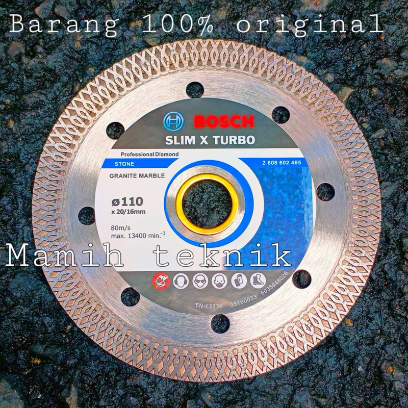 Mata Gerinda bosch 4 inch 110 Mm Mata Pisau Potong Kramik Granit Original Mata Gerinda Keramik Origi