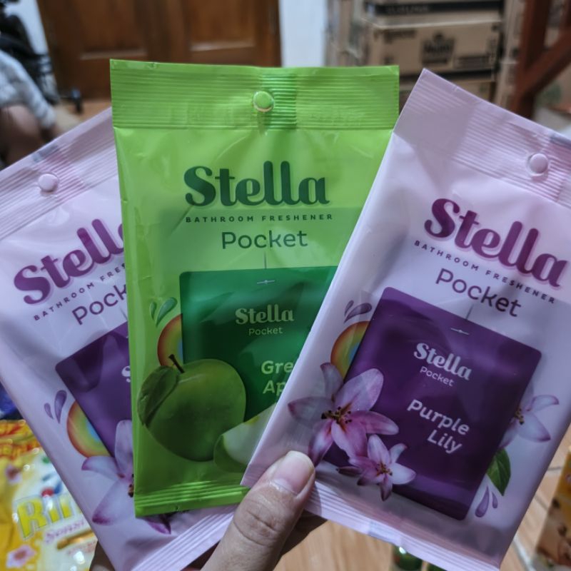 Stella Pocket Pengharum Ruangan Kamar Mandi Gantung 10gr