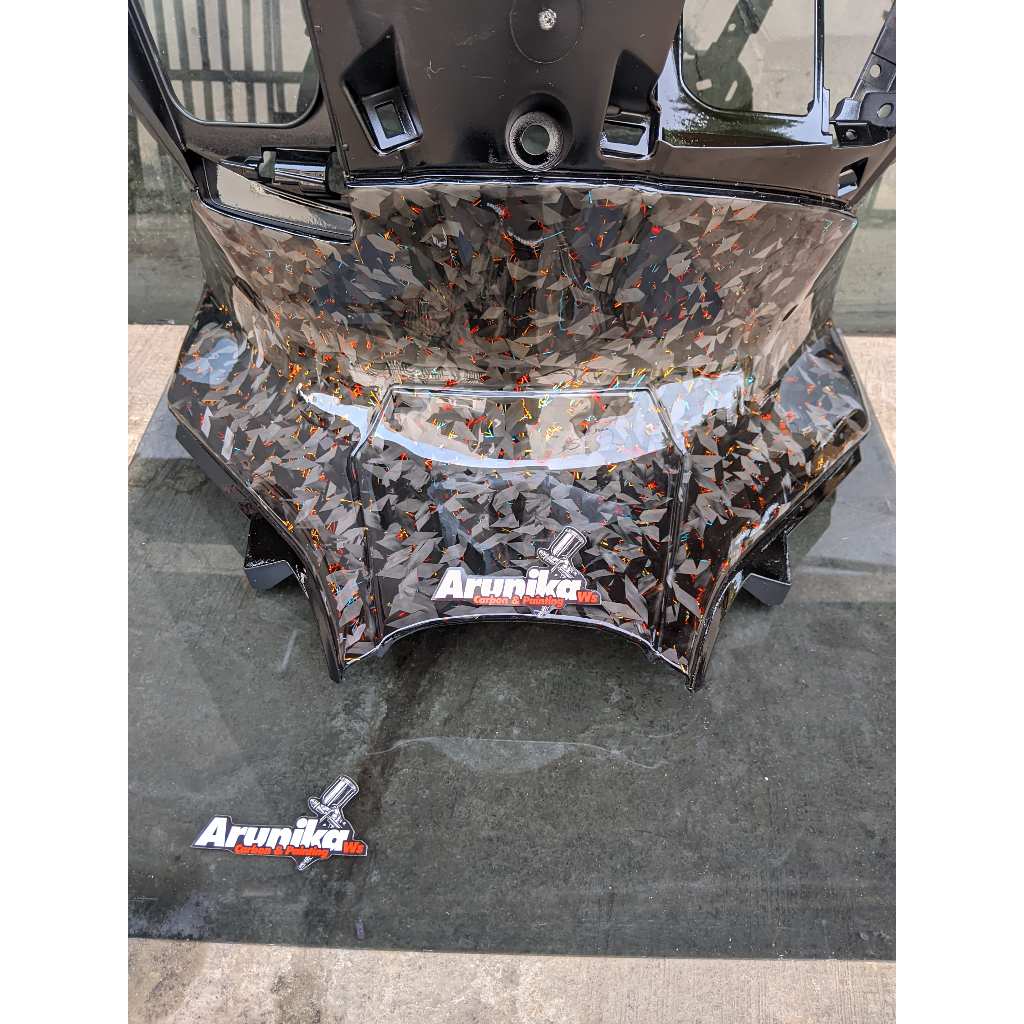 legshield pcx 160 carbon forged/kevlar ,legshield pcx 160, dashboard pcx