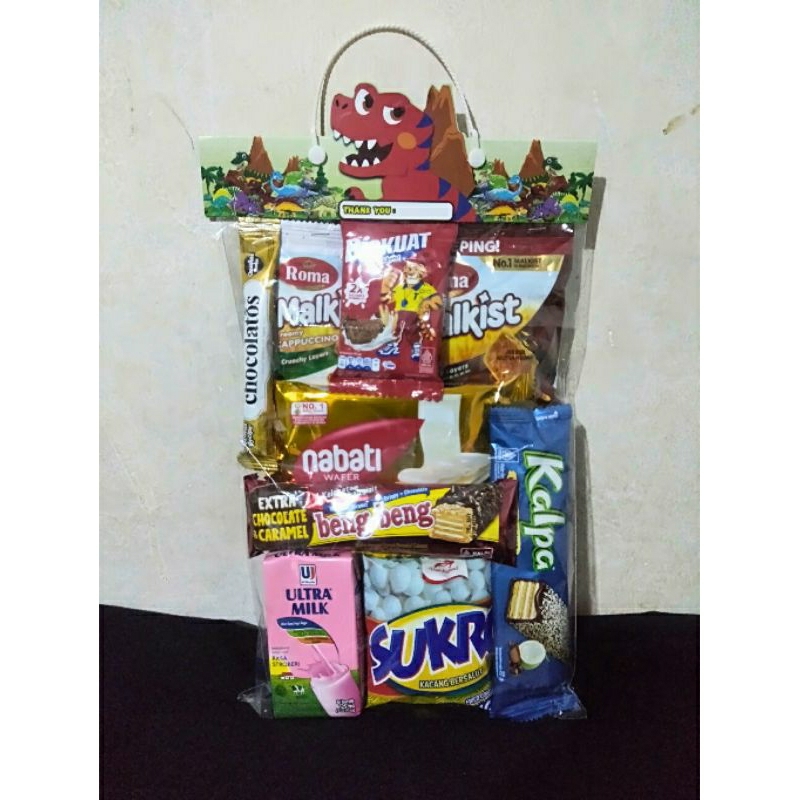 

Paket Snack ulang tahun anak/Hampers ulang tahun/Hampers hari raya/Makanan ulang tahun anak murah meriah