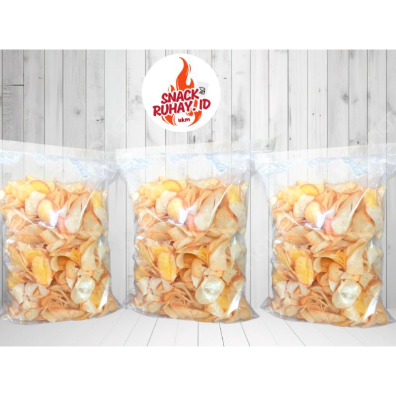 

Keripik Singkong Original(ruhay.id)500gram murah mantap