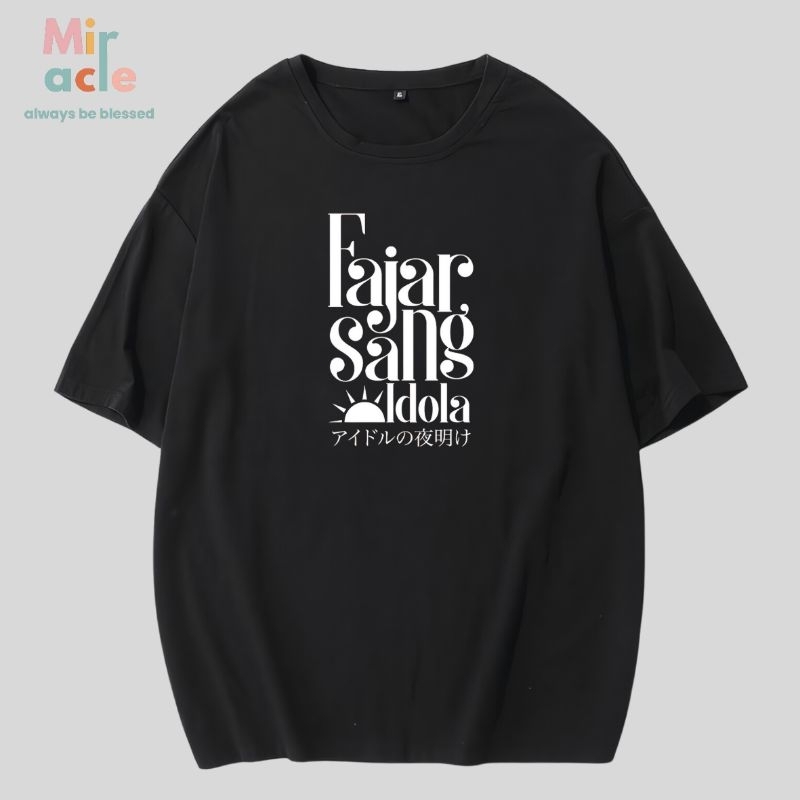 kaos jkt48 fajar sang idola combed 24s