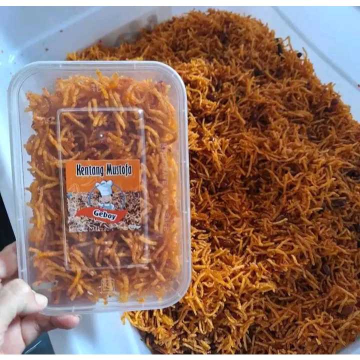 

Kentang Mustopa Geboy Pedas Manis 200 GR