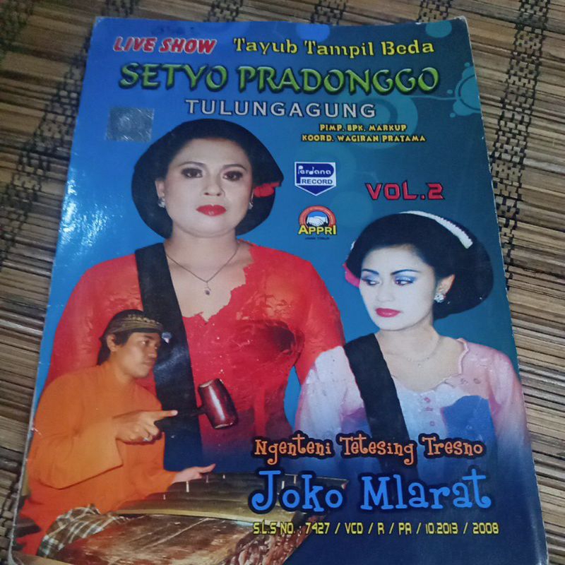 VCD LIVE SHOW TAYUB TAMPIL BEDA DD0303
