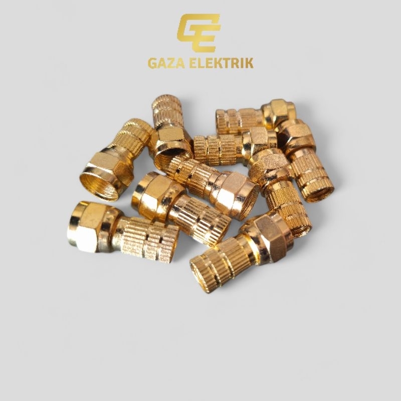 Konektor Jack antena jack parabola karet