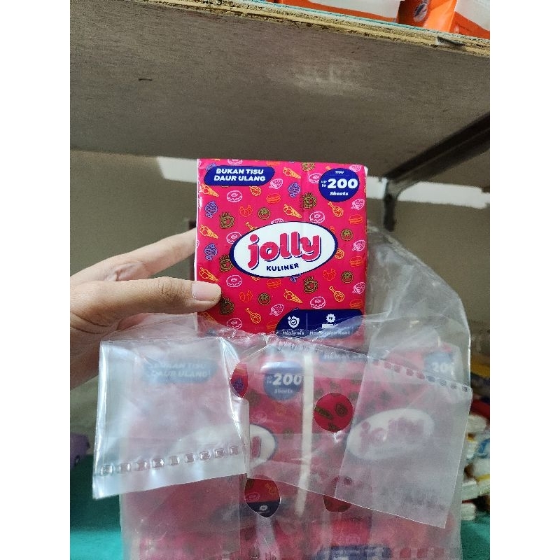 Tissue Jolly pop up kecil