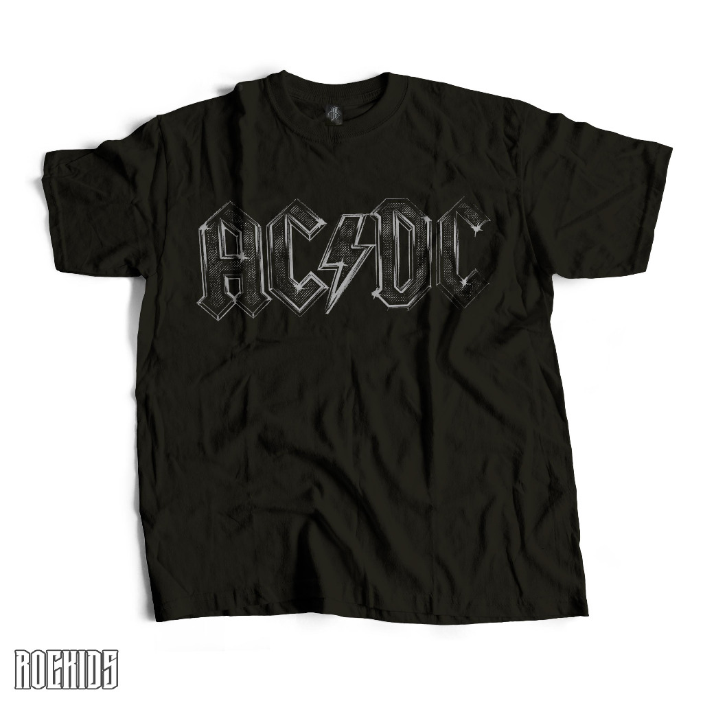 ROCKIDS - ACDC - TSHIRT - TEES - KAOS BAND - KAOS BAND ACDC - KAOS ACDC