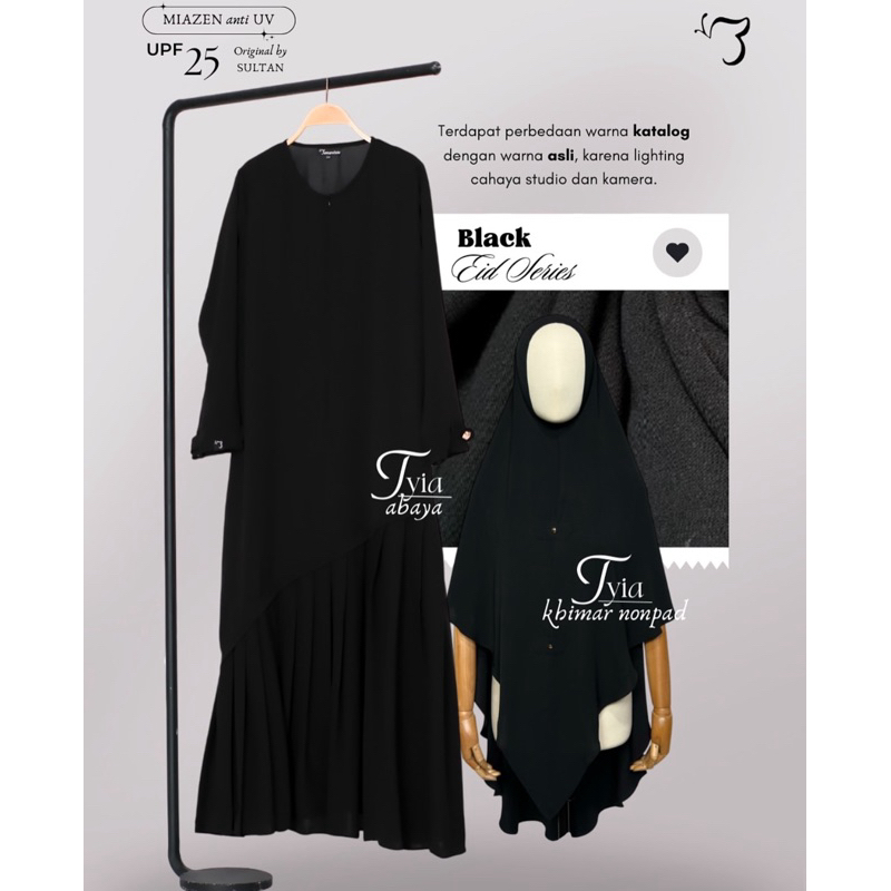 Gamis Tyia abaya bonavista