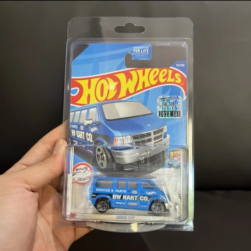 Hot Wheels Dodge Van Blue Recolor Best Buy Exclussive FS 2022 Factory Sealed