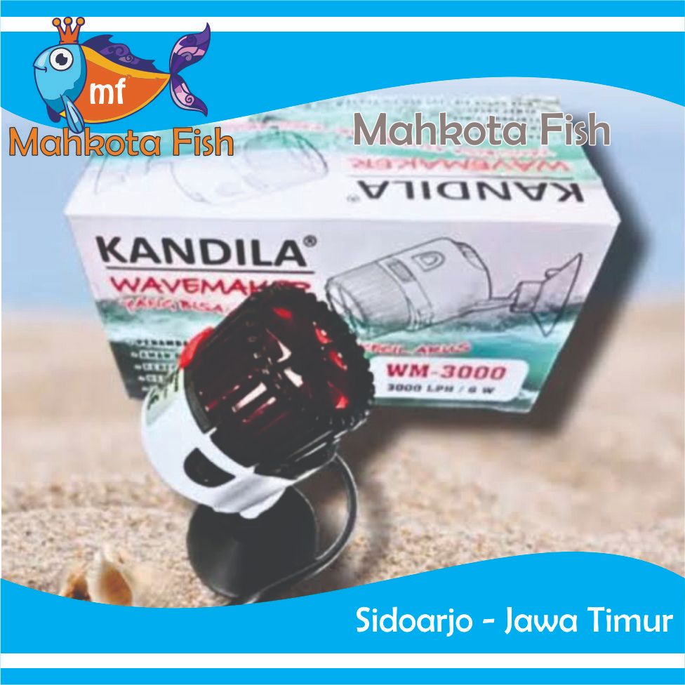 Wave Maker KANDILA | Pembuat Arus Ombak Air Aquarium | Wave Maker WM | Pompa Mesin Wave Maker