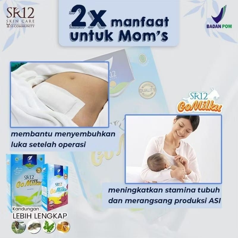 

SUSU Go milku SR12 halal susu kambing etawa premium meningkatkan kesehatan tubuh