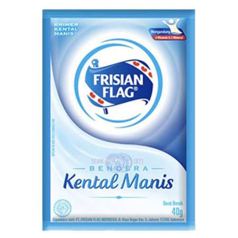 

Frisian flag putih 6pcs(1sachet)