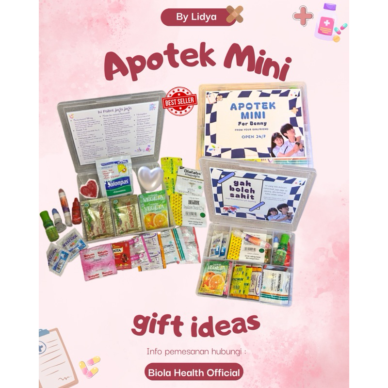 

Apotek Mini Gift [Ready Stock Gift Ideas untuk pacar healthy hampers ulang tahun ala kesehatan]