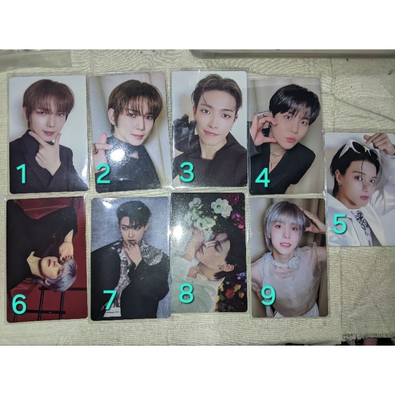 PHOTOCARD ATEEZ GOLDEN HOUR PART 2 / FEVER PART 3