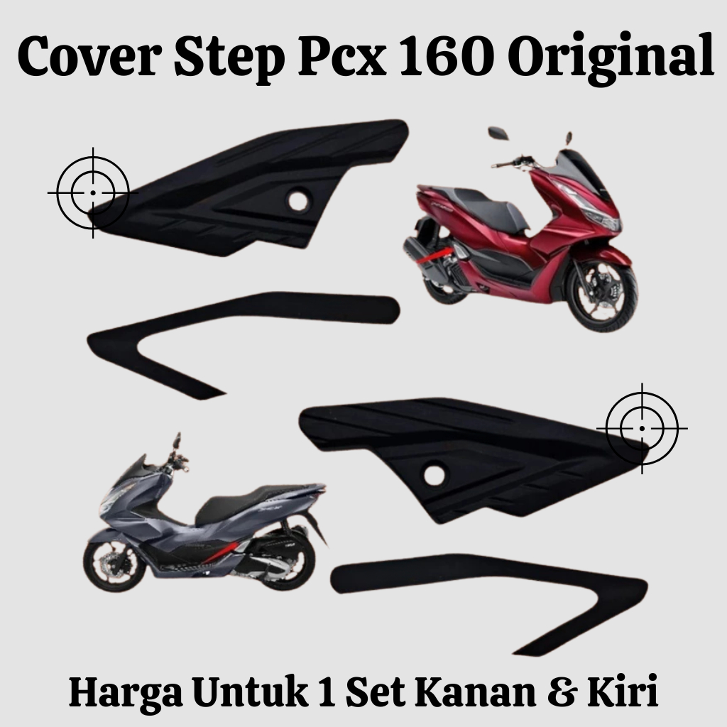Cover Right left Step Arm Inner Honda PCX 160 K1Z Cover step belakang pcx 160 original