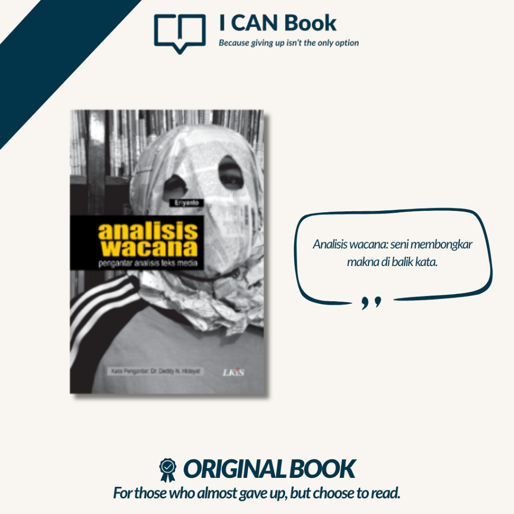 Analisis Wacana – Eriyanto | I CAN Book