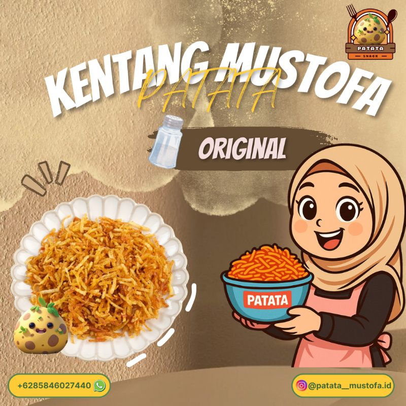 

Kentang Mustofa//Kentang Kering Original PATATA Premium Termurah
