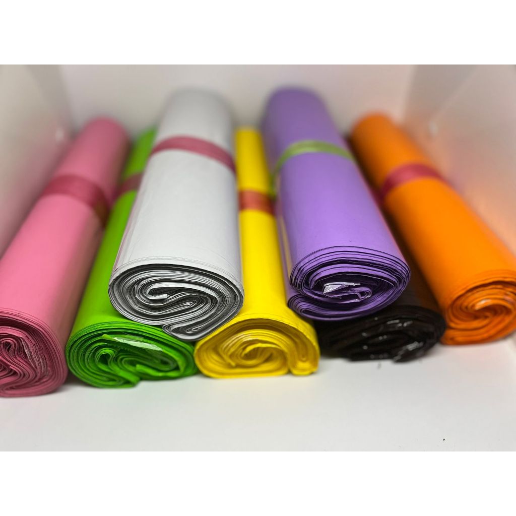 

[ 50x60 isi 50pcs ] Plastik Polymailer Warna Packing Olshop