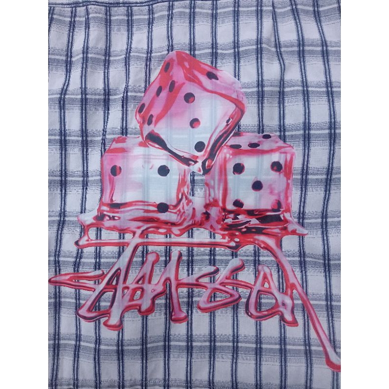 Kemeja Boxy Stussy