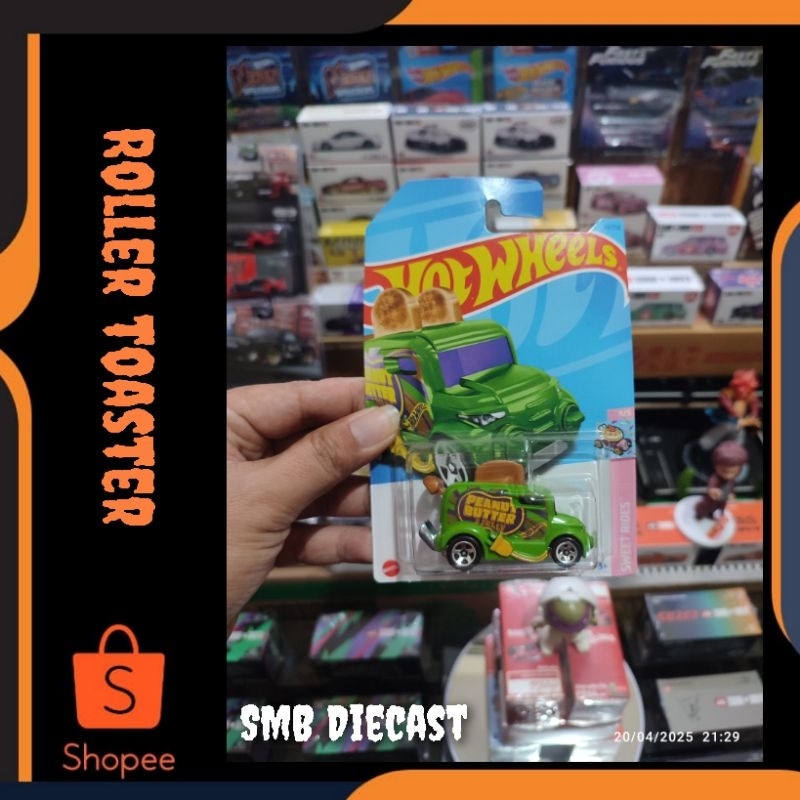 HOT WHEELS ROLLER TOASTER HIJAU