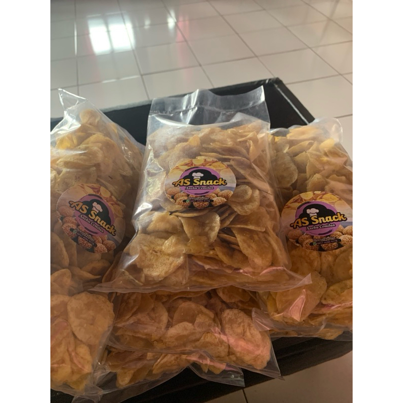 

Keripik pisang gurih enak 250gram