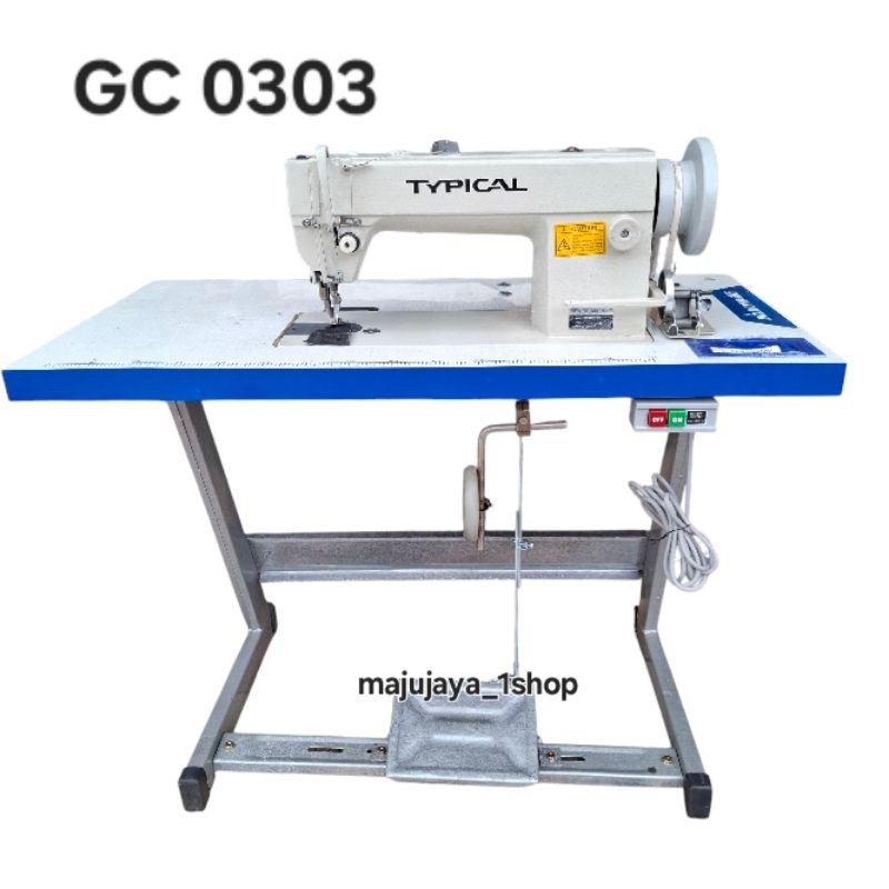Mesin Jahit Walkingfoot Typical GC0303 seken / baru komplit Mesin jarum satu