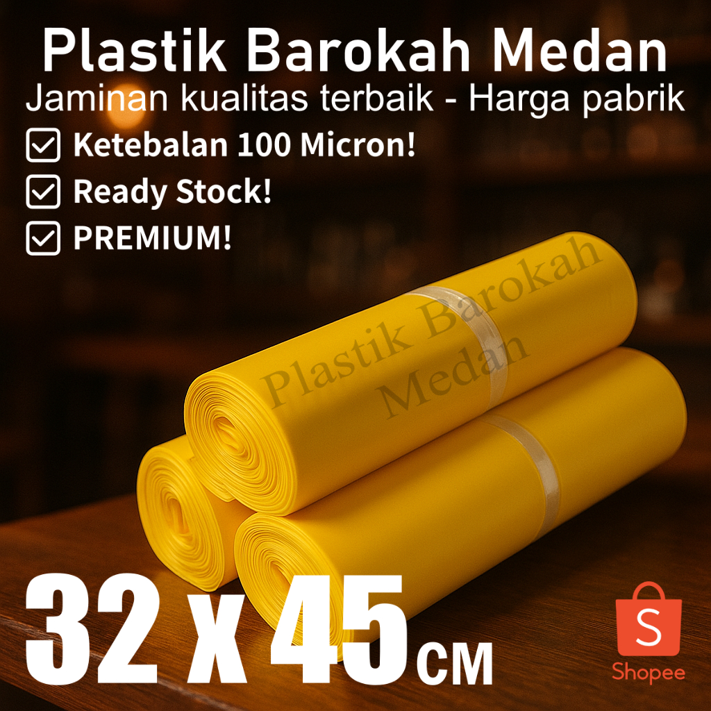 

32x45cm Polymailer Tebal Premium 100 Micron